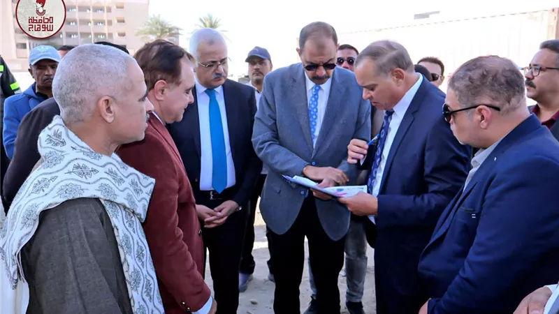 محافظ سوهاج: دراسة إعادة استغلال مصنع الطوب المتوقف بجرجا