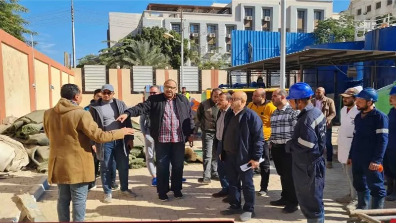 رئيس مياه سوهاج يتفقد أعمال إحلال وتجديد وترشيد الطاقة بمحطات سوهاج واخميم