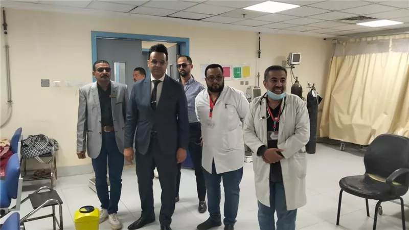 وكيل صحة سوهاج يتفقد مستشفى جهينة النموذجي لمتابعة جودة الخدمات الصحية
