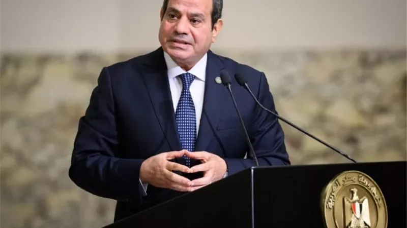الرئيس السيسي يتوجه إلى قطر لتقديم العزاء في وفاة الشيخ حمد بن خليفة آل ثاني