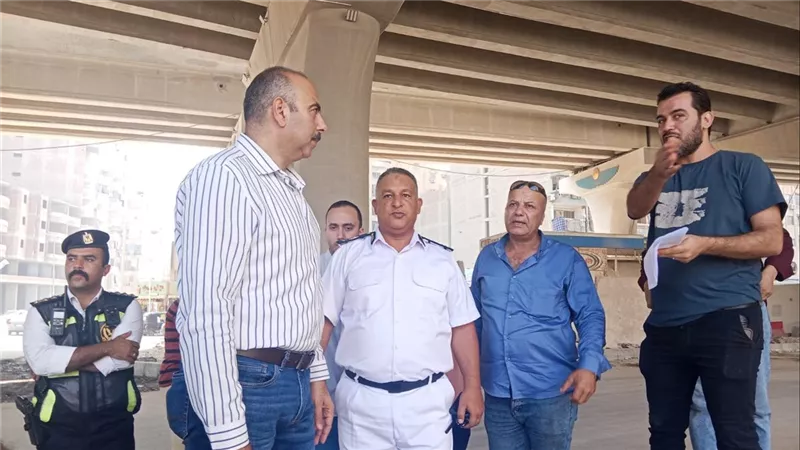 بالصور.. الانتهاء من أعمال تطوير أسفل محور عمرو بن العاص مع الدائري بالجيزة