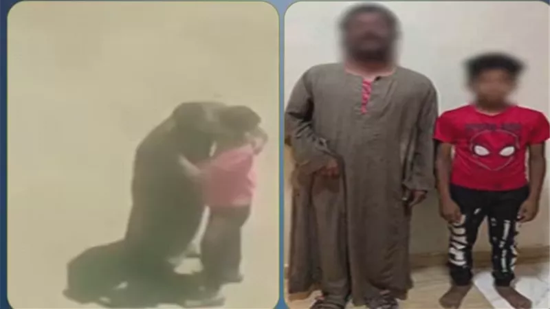 فيديو القبلة يكشف مفاجأة صادمة، والد طفل يتهم شقيق طليقته بالتحرش بنجله في القليوبية