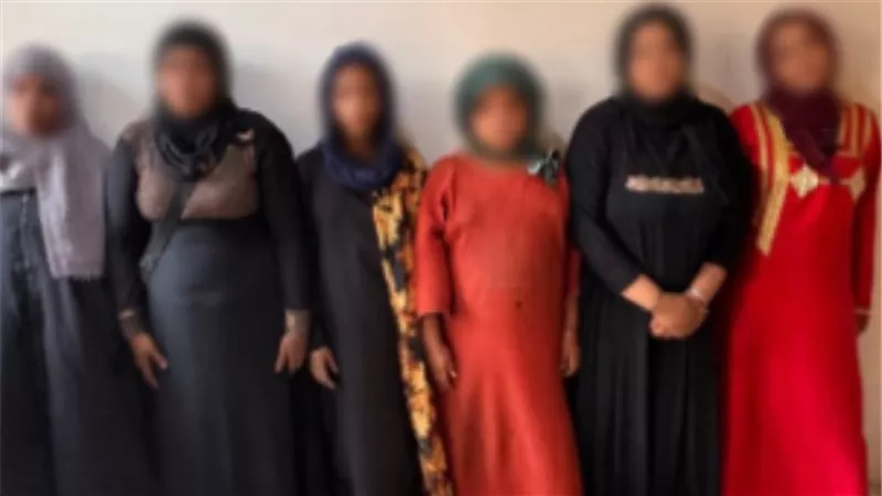القبض على 7 سيدات تشاجرن بسبب تقسيمة غنيمة التسول بقنا 