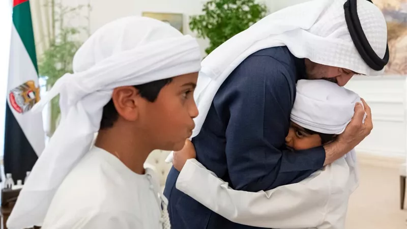 رئيس دولة الإمارات العربية المتحدة محمد بن زايد آل نهيان