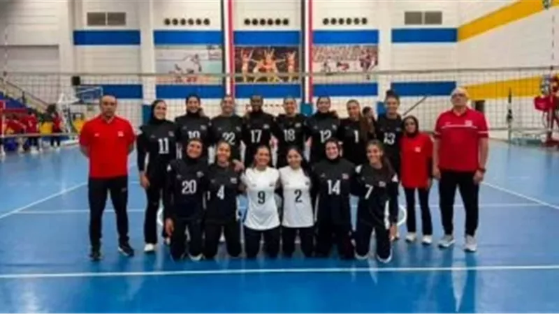 سيدات الطائرة أمام السنغال ببطولة أفريقيا بكينيا