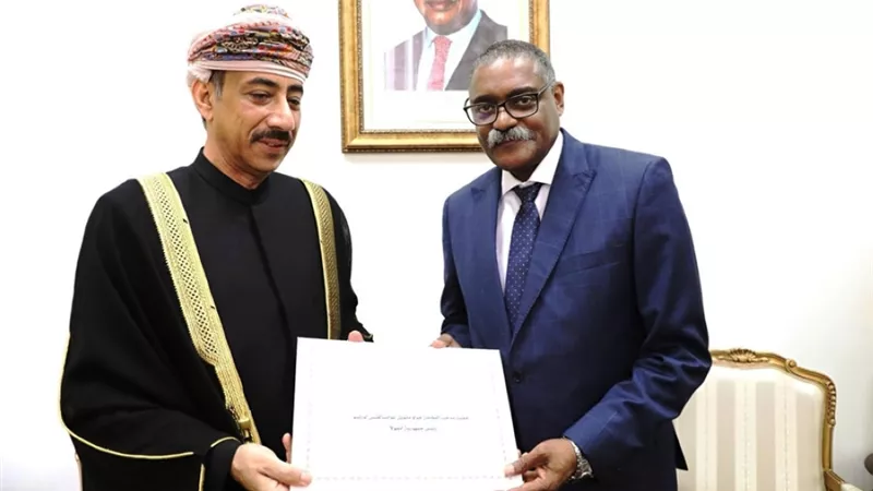 عبد الله الرحبي المعتمد لدى مصر يقدم أوراق اعتماده سفيرًا فوق العادة ومفوضًا غير مقيم لدى أنجولا