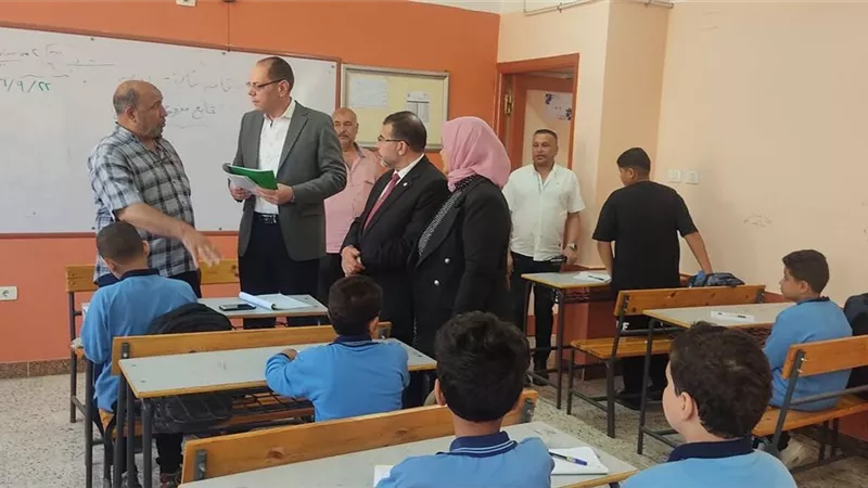 وليد ماهر يتابع انتظام العملية التعليمية بمدارس الدقهلية بتوجيهات وزير التربية والتعليم