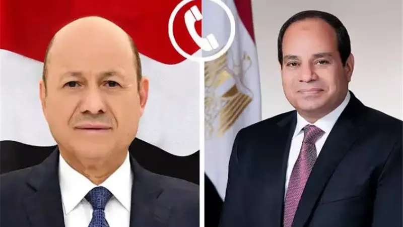 الرئيس السيسي يشدد على أهمية الحفاظ على وحدة الدولة اليمنية ومؤسساتها الوطنية