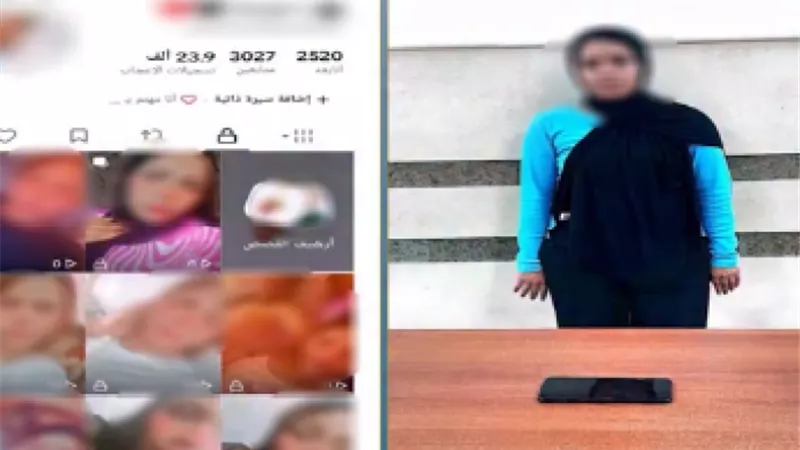 بهدف زيادة المشاهدات والأرباح.. ضبط صانعة محتوى بالدقهلية