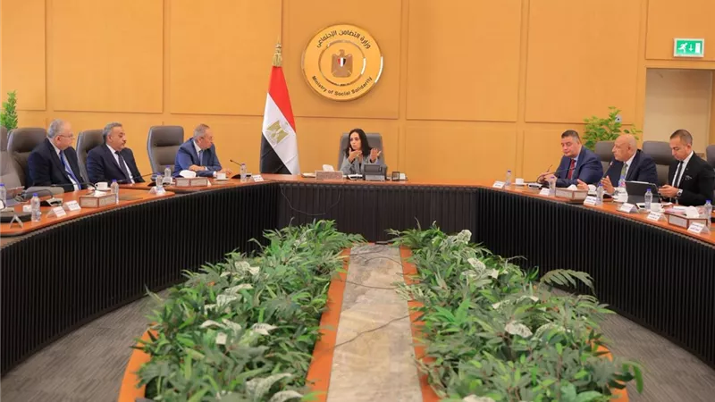 وزيرة التضامن الاجتماعي  تترأس اجتماع مجلس إدارة صندوق نظام تأمين الأسرة