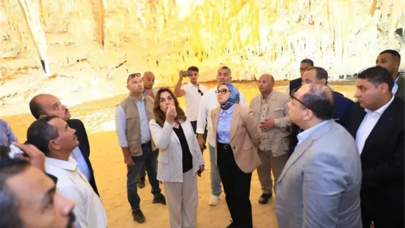 إعلان كهف الجارة بالوادي الجديد محمية طبيعية