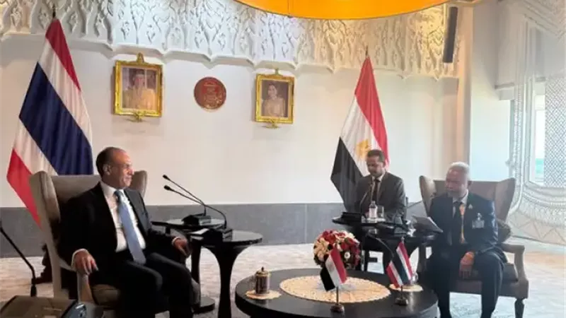 أكثر من 70 عامًا من الصداقة.. مصر وتايلاند تسعيان لتوسيع التعاون المشترك