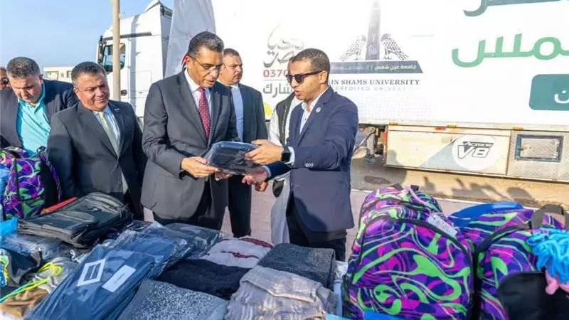صندوق تحيا مصر يطلق قافلة تنموية شاملة لدعم 10 آلاف أسرة بحلايب وشلاتين وأبو رماد