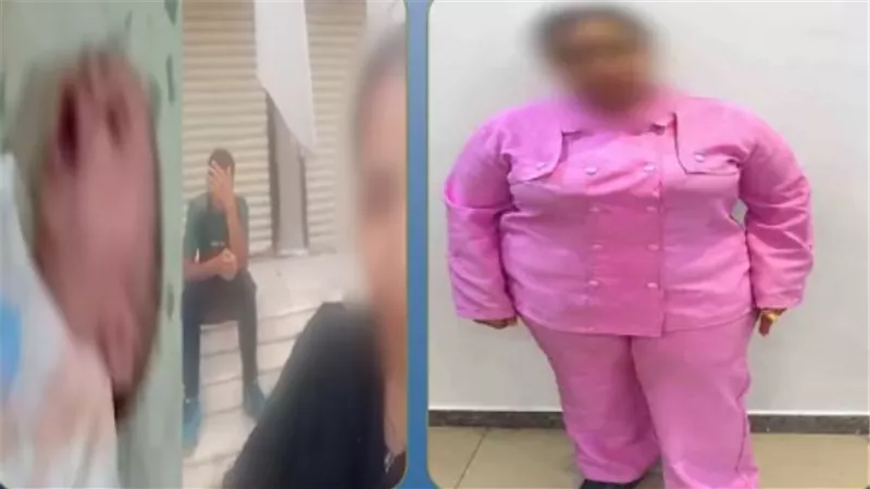 ضبط المتهمة بالتعدي على طفلها الرضيع بالضرب وتصوير نفسها بالجيزة