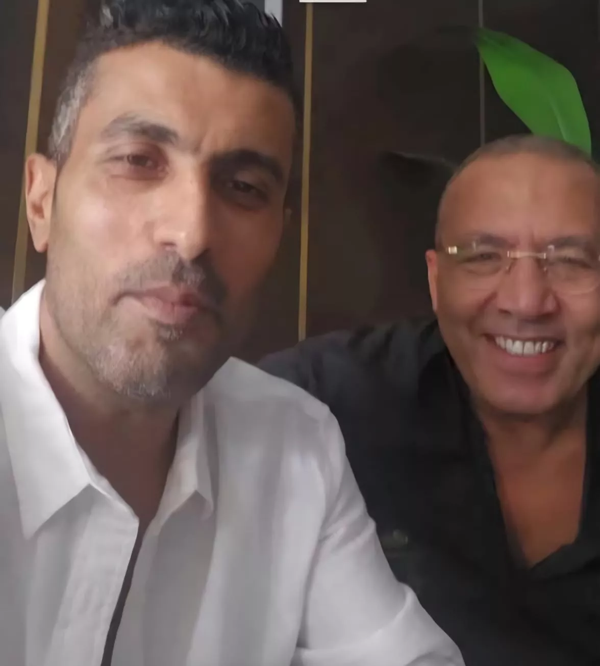 الكاتب الصحفى خالد صلاح والمخرج محمد سامى&nbsp;
